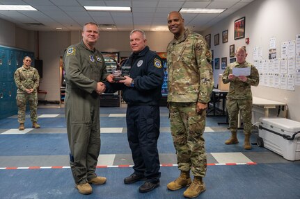 security forces personnel receive awards