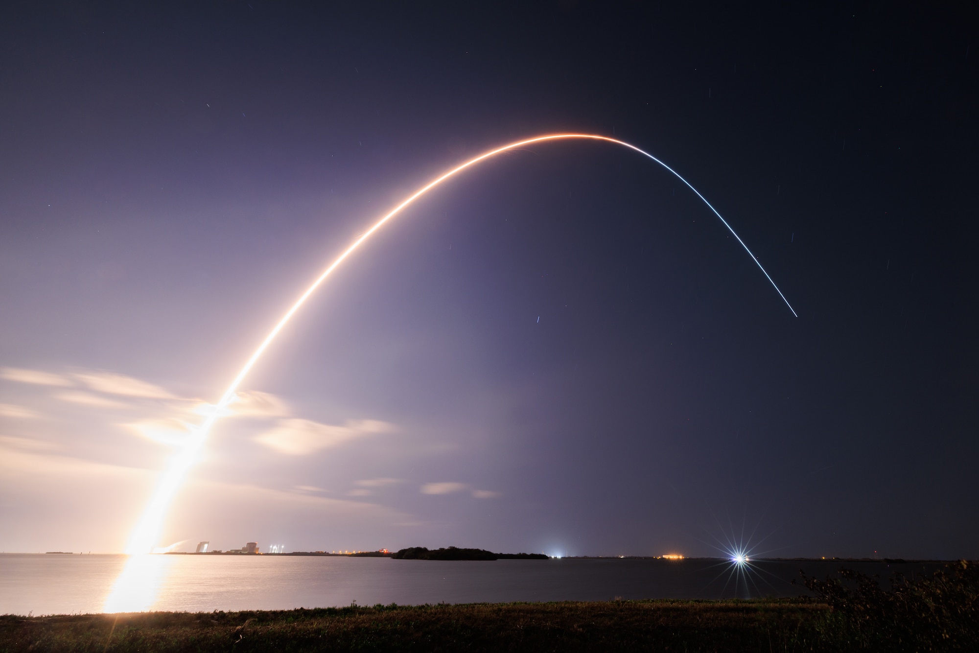 Cape Canaveral Space Force Station, Fla. (Feb. 12, 2026) -- A United Launch Alliance (ULA) Vulcan rocket carrying the USSF-87 mission for the United States Space Force’s Space Systems Command (SSC) lifts off from Space Launch Complex-41 at 4:22 a.m. EST, strengthening national security space.   (Photo credit: United Launch Alliance)