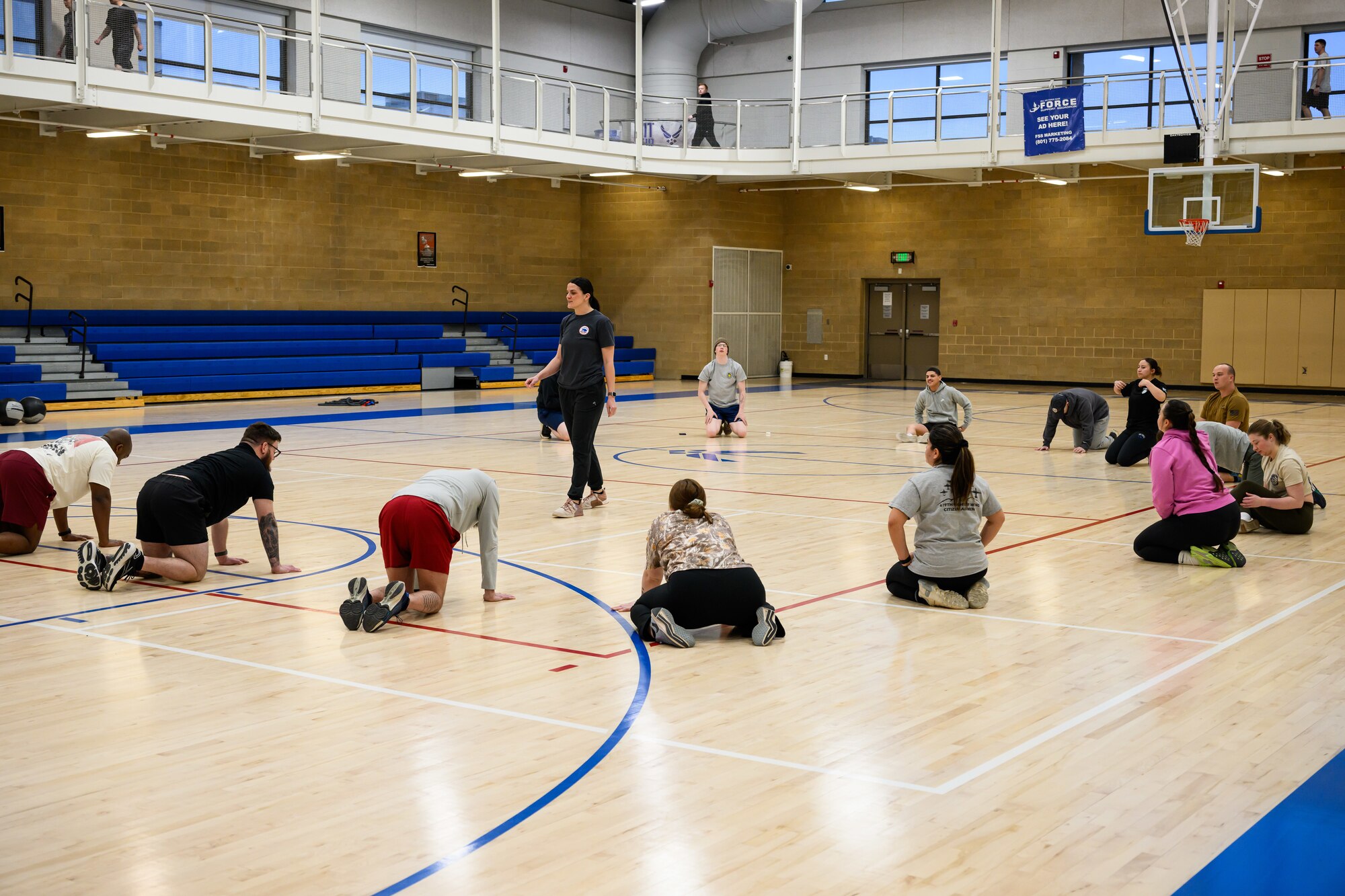 The Operational Support Team is a small, mobile group of medical and human-performance professionals who work with units to improve physical readiness, strengthen workplace health and safety practices, and build trusted relationships that make preventive care more accessible.  (U.S. Air Force photo by R. Nial Bradshaw)