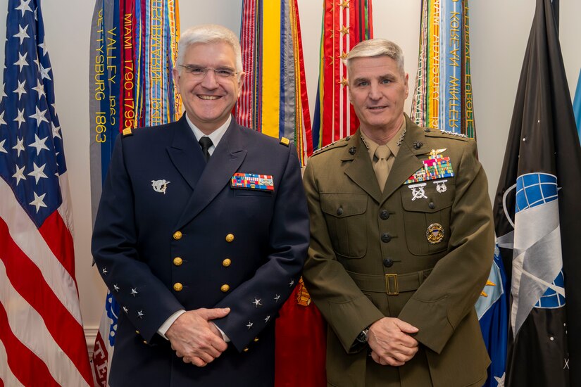 Readout of Vice Chairman of the Joint Chief of Staff General Christopher J. Mahoney’s Meeting with France’s Vice Chief of Defence Admiral François-Xavier Polderman