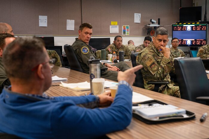 group of people in a conference room