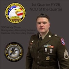 Regular Army NCO of the Quarter: SSG Andy Close, Montgomery Recruiting Battalion, Rainbow City Recruiting Station.
