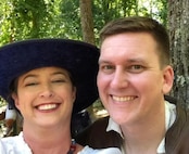 Jonathan and Diana Toebbe smiling