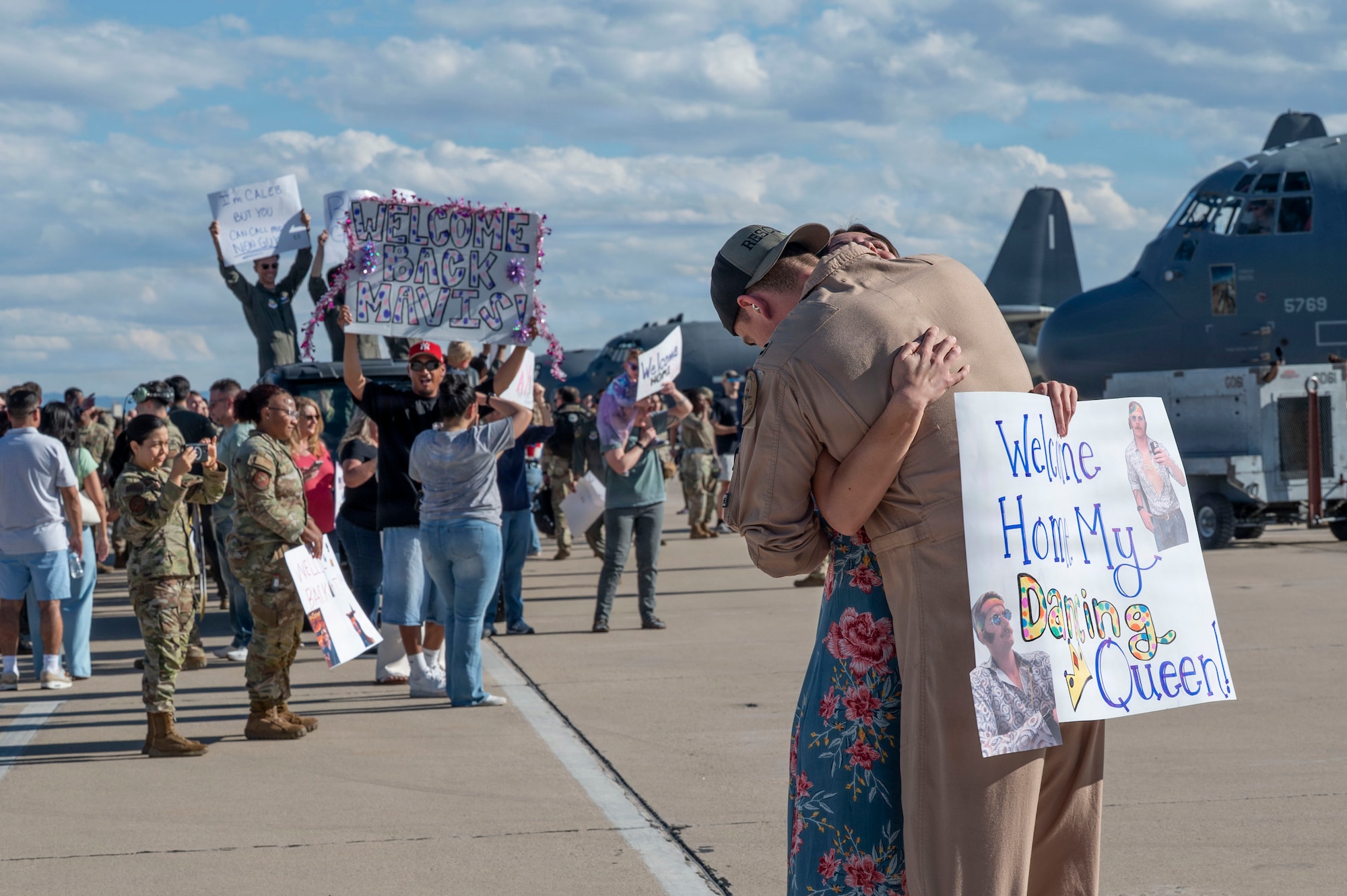 79th Rescue Squadron return to DMAFB