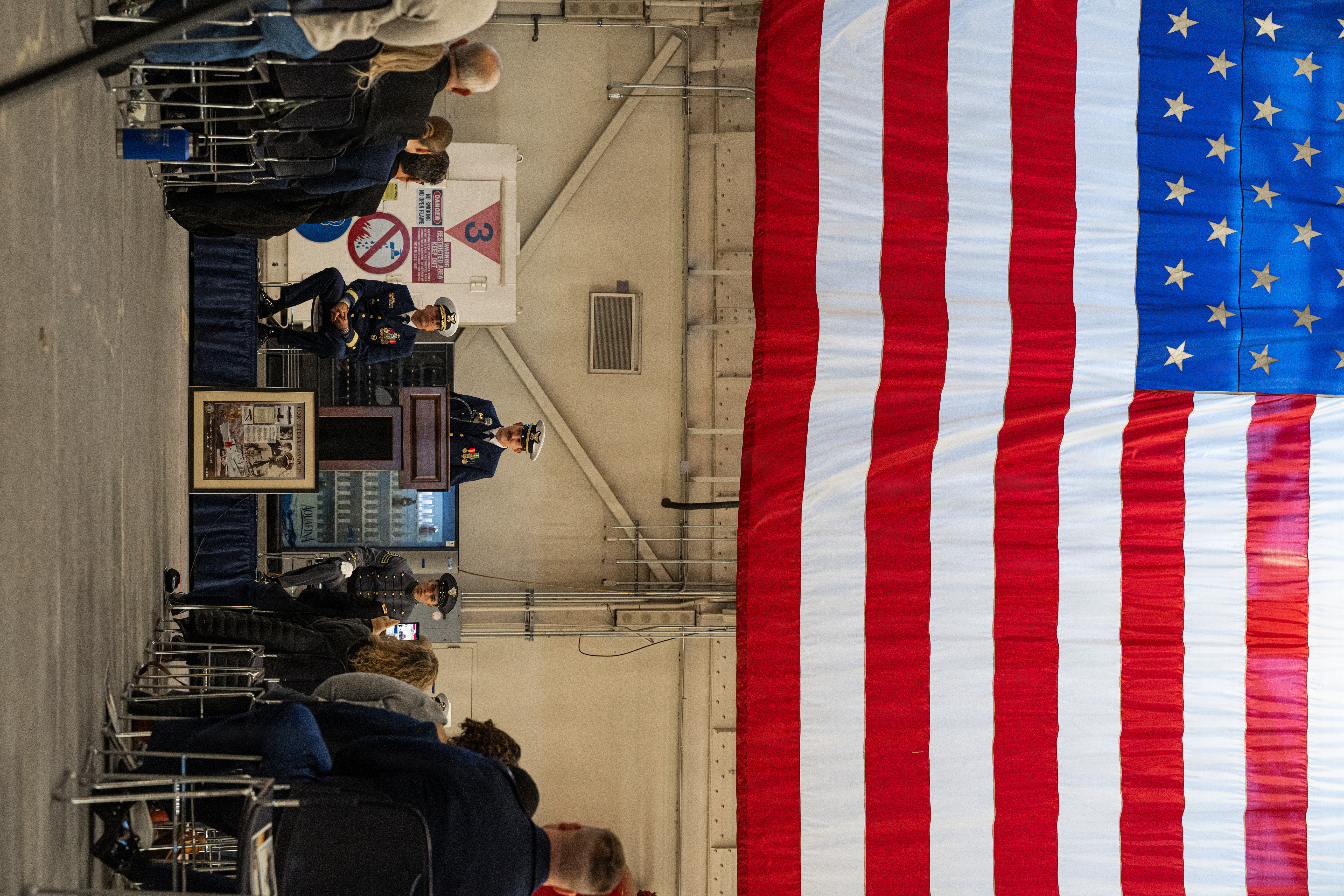 Coast Guard commissions USCGC Frederick Mann (WPC 1160) in Kodiak