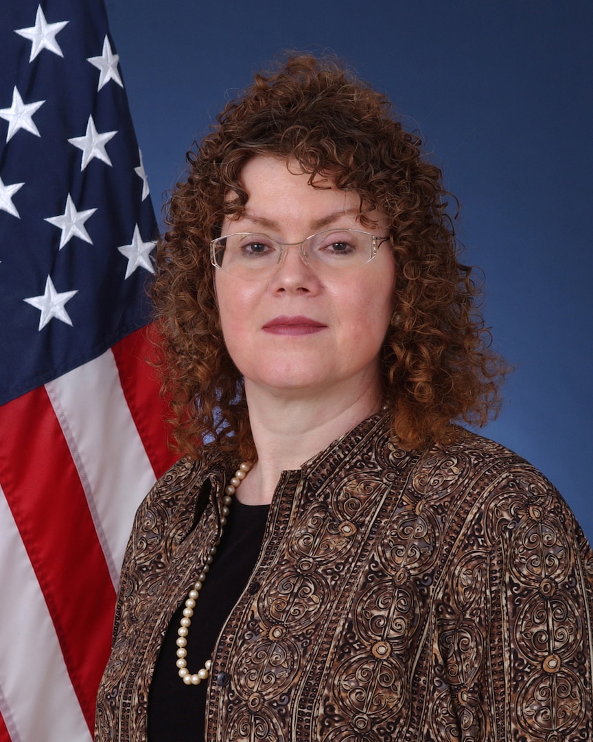 Dr. Debra Niemeyer, Director of the 59th Medical Wing Chief Scientist’s Office, Science and Technology (59 MDW/ST), poses for her official portrait.