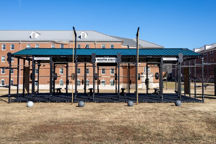 Shred sheds are company-assigned fitness equipment facilities issued through an ECR for the duration of a BOC company’s training cycle. They are intended for individual and unit PT use by the assigned company only, with accountability maintained by the Human Performance (HP) team. Pavilions are shared PT spaces managed by the HP team for individual and unit-level training. They are open Monday through Friday from 0530 to 2200, with scheduling coordinated through the HP team to prevent conflicts and support HP-led PT events.