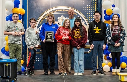 A.G. Wright Middle School won third place in the middle school category of the 2026 Innovation Challenge @ Dahlgren. The two-day event held at the Fredericksburg Convention Center featured 30 teams from middle and high schools from across the Fredericksburg region. (Dave Ellis/NSWCDD Photo)