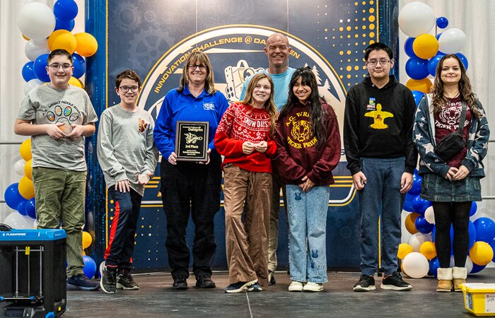 A.G. Wright Middle School won third place in the middle school category of the 2026 Innovation Challenge @ Dahlgren. The two-day event held at the Fredericksburg Convention Center featured 30 teams from middle and high schools from across the Fredericksburg region. (Dave Ellis/NSWCDD Photo)