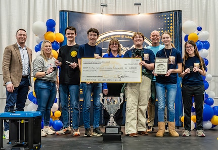 FREDERICKSBURG, Va. – Fredericksburg Christian School won first place in the high school category of the 2026 Innovation Challenge @ Dahlgren. The two-day event held at the Fredericksburg Convention Center featured 30 teams from middle and high schools from across the Fredericksburg region. (Dave Ellis/NSWCDD Photo)