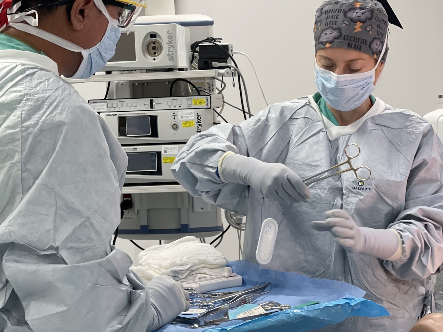 Through realistic surgical simulation, WACH operating room staff strengthened trauma response skills and team coordination during a three-day training event.