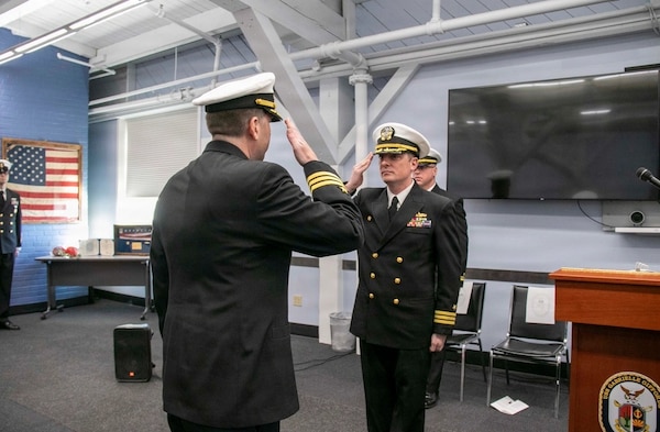 USS Gabrielle Giffords (LCS 10) Conducts Change of Command
