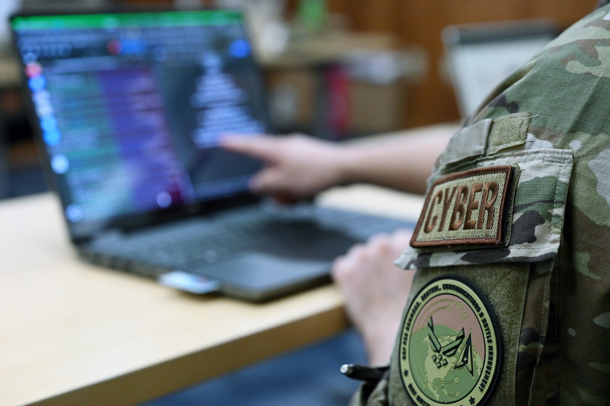 Airmen from the Department of the Air Force Portfolio Acquisition Executive for Command, Control, Communications and Battle Management participate in its first iteration of a training pipeline meant to prepare them for the rigors of software development, here, Feb. 12, 2026. The Airmen are software developers C3BM’s Kessel Run division, Operational Response Team division, and Airspace Mission Planning division’s Conjure branch. The pipeline will provide them with technical knowledge in a range of subjects centered around software development mirroring industry standards and C3BM’s culture. (Official U.S. Air Force photo by Richard Blumenstein)