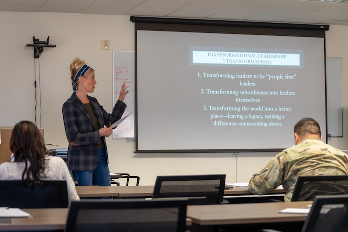 The Vanguard Leadership Program at Edwards Air Force Base is entering its ninth year, continuing its focus on developing leaders across the 412th Test Wing through a year-long, cross-functional approach to leadership education. (Photo by Mary Becerra)