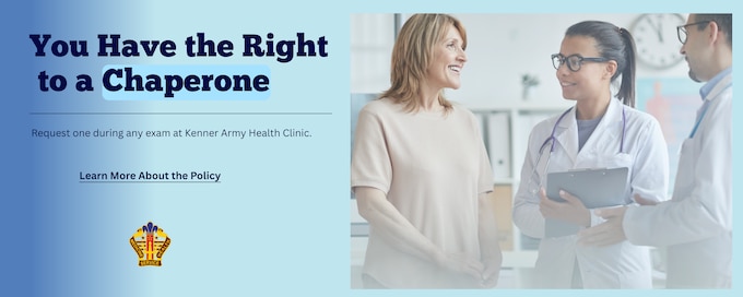 A patient speaking to two medical professionals.