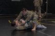 The Pennsylvania National Guard Army Basic Combatives Course conducted at Fort Indiantown Gap, Pennsylvania, Feb. 16-20, 2026, saw increased levels of participation, as well as a noticeable increase in attendance from female Soldiers. (U.S. Army National Guard photo by Sgt. Kayden Bedwell)