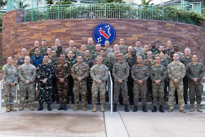 The U.S. Army War College's Unified Command Course (USAWC) International Fellows (IFs) visit headquarters U.S. Army Pacific (USARPAC) on February 18, 2026, to gain insights into leadership and strategic decision-making within the Indo-Pacific region.