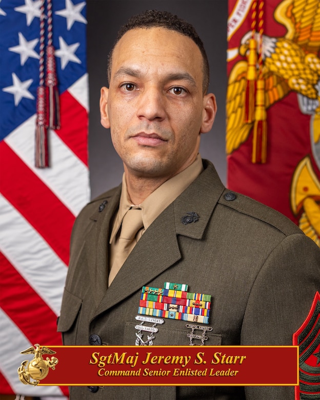 Sergeant Major Jeremy S. Starr
Command Senior Enlisted Leader
2d Battalion, 24th Marine Regiment