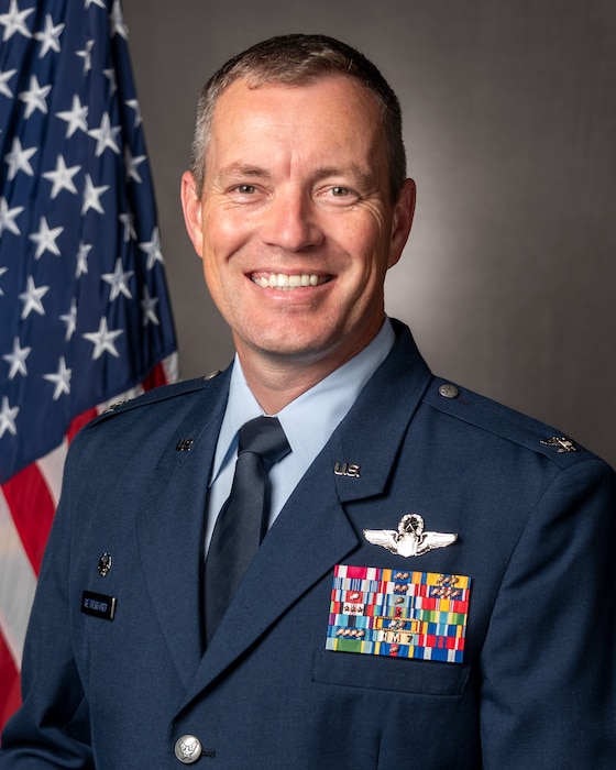 Airman posing for portrait.