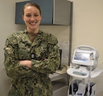Taking a Brief Respite...Lt. Jill Alyse Becker, Navy Nurse Corps officer, takes a photo pause in being recognized as Junior Officer of the Quarter for Fourth Quarter of calendar year 2025 at Navy Medicine Readiness Training Command Bremerton. As NMRTC Bremerton Primary Care Clinics assistant department head, Becker is charged with supporting the direction of Family Medicine, Urgent Care, Pediatrics, Internal Medicine, Operational Readiness, and Immunization clinics, directly overseeing more than 120 staff members in the care of [approximately] 13,800 primary care beneficiaries (Official Navy photo by Douglas H Stutz, NHB/NMRTC Bremerton public affairs officer).