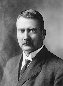 Portrait of Rear Adm. David W. Taylor (1917)

Rear Adm. David W. Taylor, Carderock’s founding naval architect, pictured in 1917. Taylor earned 13 U.S. patents from the late 1890s to the 1930s, establishing the command’s early legacy of invention and engineering excellence. (Photo courtesy of the Library of Congress.)