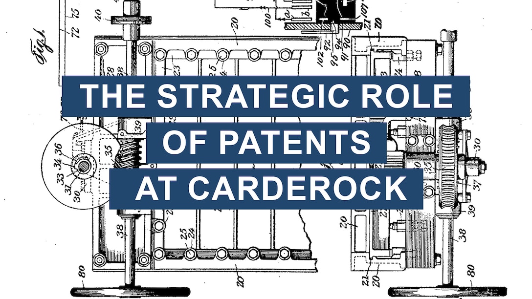 Graphic made with the title of the article placed over a drawing from David W. Taylor’s 1905 patent for a bulkhead door mechanism (U.S. Patent No. 797,986). Taylor’s early inventions established a tradition of Navy engineering excellence that continues to inform Carderock’s innovation culture today. (Image courtesy of Google Patents.)
