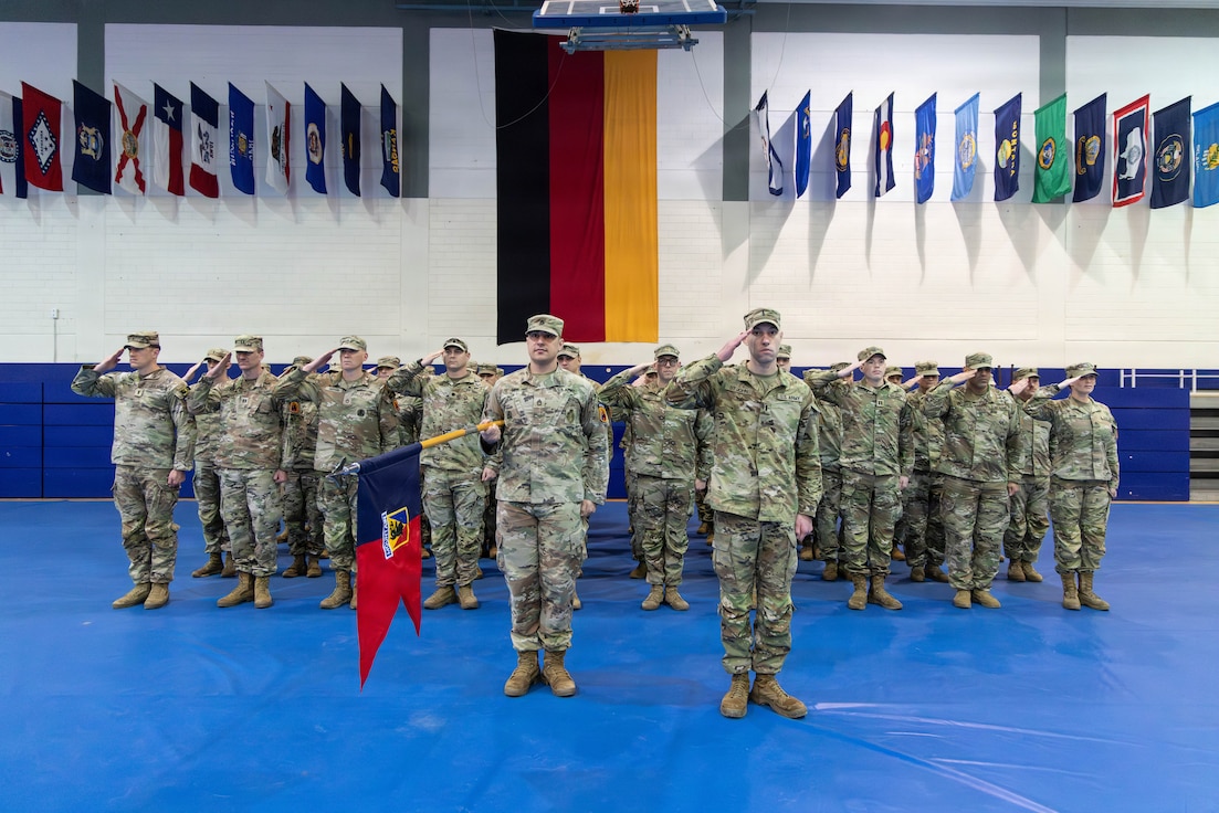 Task Force Alpine, the 86th Infantry Brigade Combat Team (Mountain), Vermont National Guard, assumes authority of the JMTG-U mission from Task Force Saber, 278th Armored Cavalry Regiment, Tennessee National Guard.
