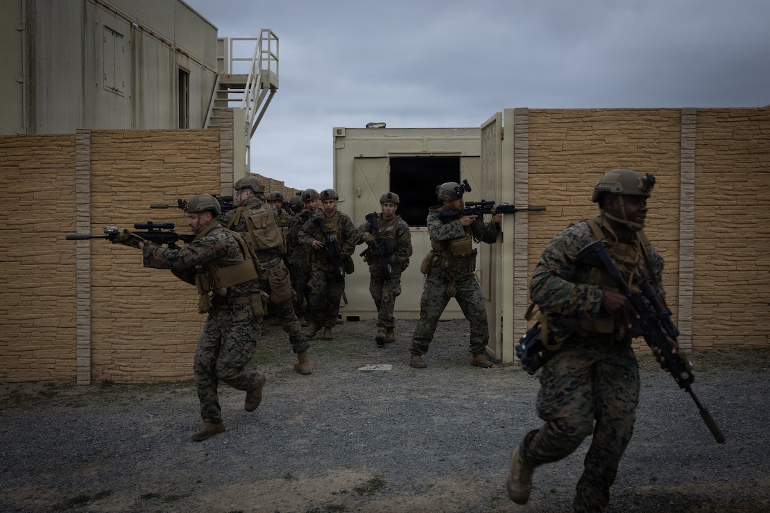 25th Marine Regiment MOUT Training