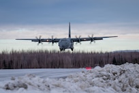 C-130 landing