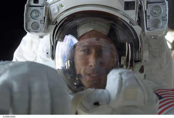 Astronaut James H. Newman, mission specialist