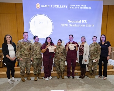 BAMC Auxiliary supports patients, staff with grants