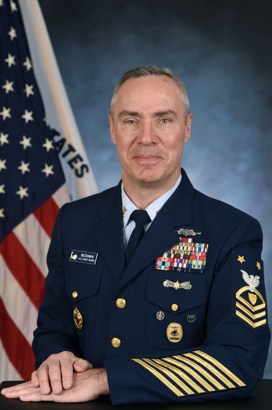 Command Master Chief Matthew D. Buckman > United States Coast Guard >  Display