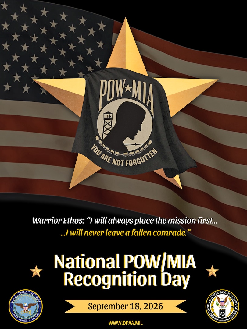 2026 POW/MIA Recognition Day Poster