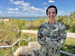 260211-N-LY941-1001
GUANTANAMO BAY, Cuba (Feb. 11, 2026) - Lt. Jyl Bean a member of U.S. Navy Medicine Readiness and Training Command (USNMRTC) Guantanamo Bay, was recently selected for Junior Environmental Health Officer of the Year while serving at U.S. Naval Hospital Guantanamo Bay. Bean, who was also selected to complete her PH.D. in public health through the Navy Duty Under Instruction Selection (DUINS) program, is a native of Niskayuna, New York. (U.S. Navy photo by Emily McCamy)