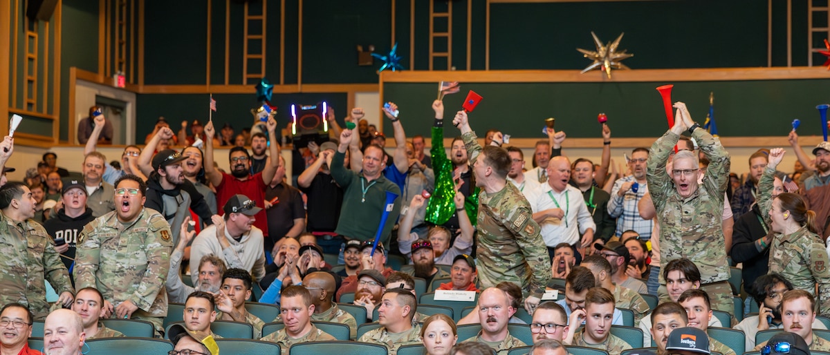 celebration with confetti