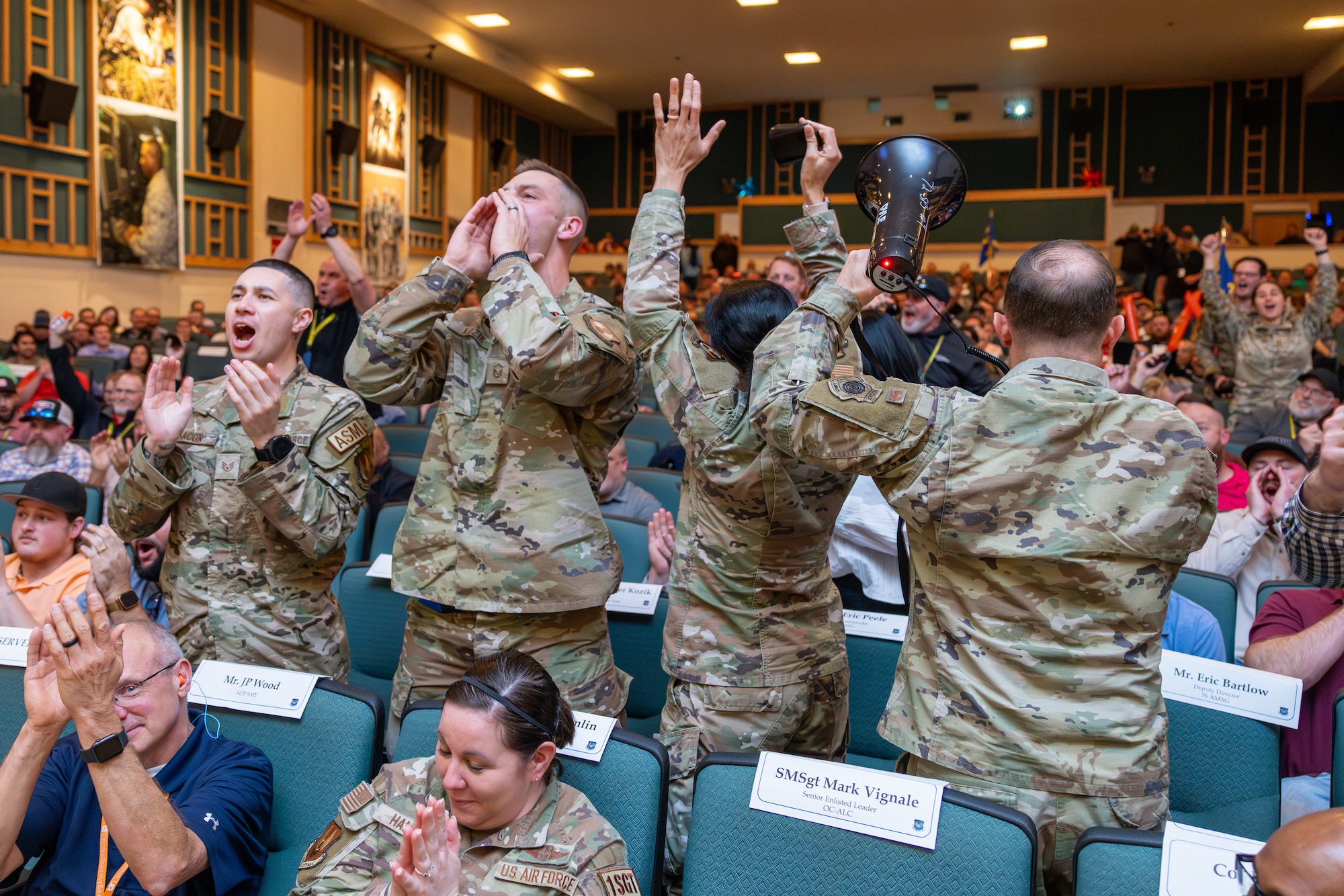 celebration with confetti