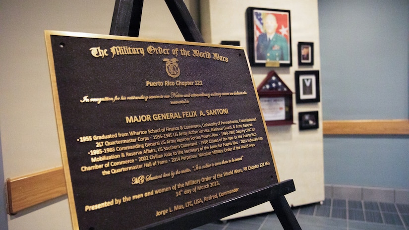 1st Mission Support Command honors former commanding general Maj. Gen. Felix A. Santoni at funeral service