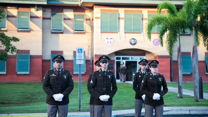 1st Mission Support Command honors former commanding general Maj. Gen. Felix A. Santoni at funeral service