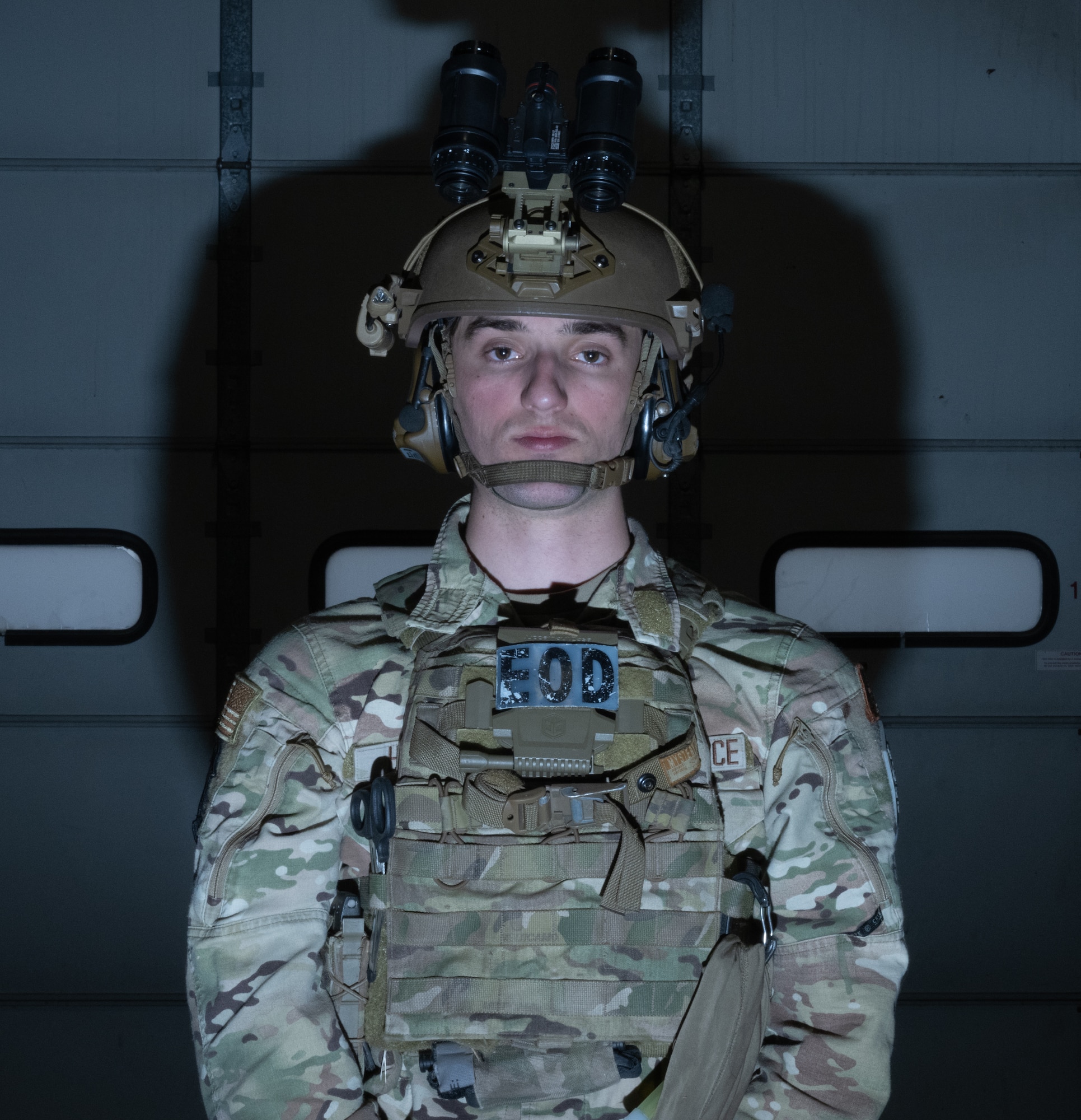 SrA Humanic poses for a Hero Shot