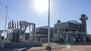 Electric peaking plant