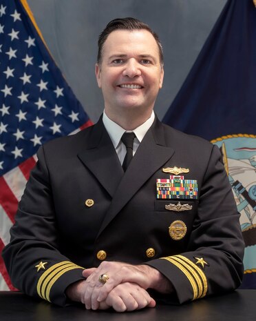 Cmdr. Patrick W. Jones, Commanding Officer, U.S. Naval Computer and Telecommunications Station (NCTS) Sicily