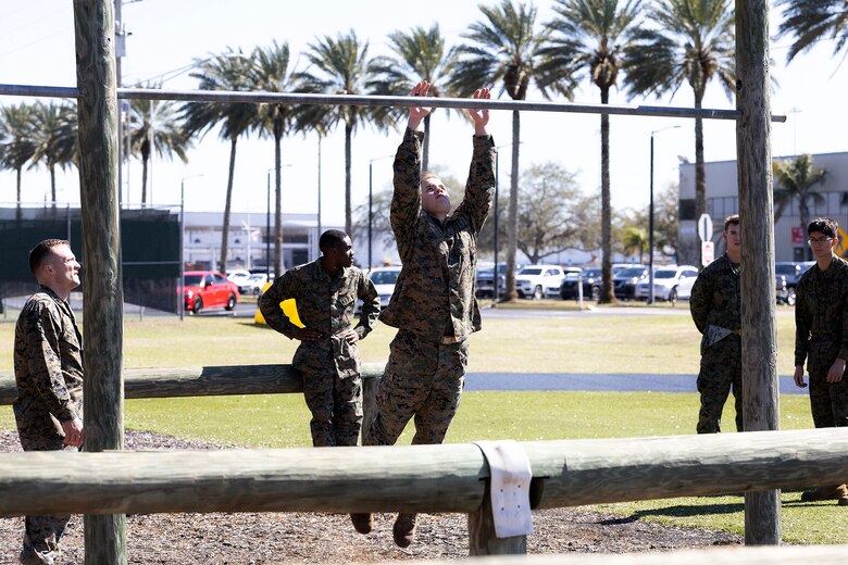 Future Marine Officers Get Inside Global Logistics Engine at Blount Island