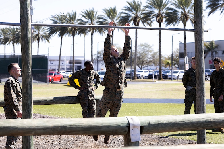 Future Marine Officers Get Inside Global Logistics Engine at Blount Island