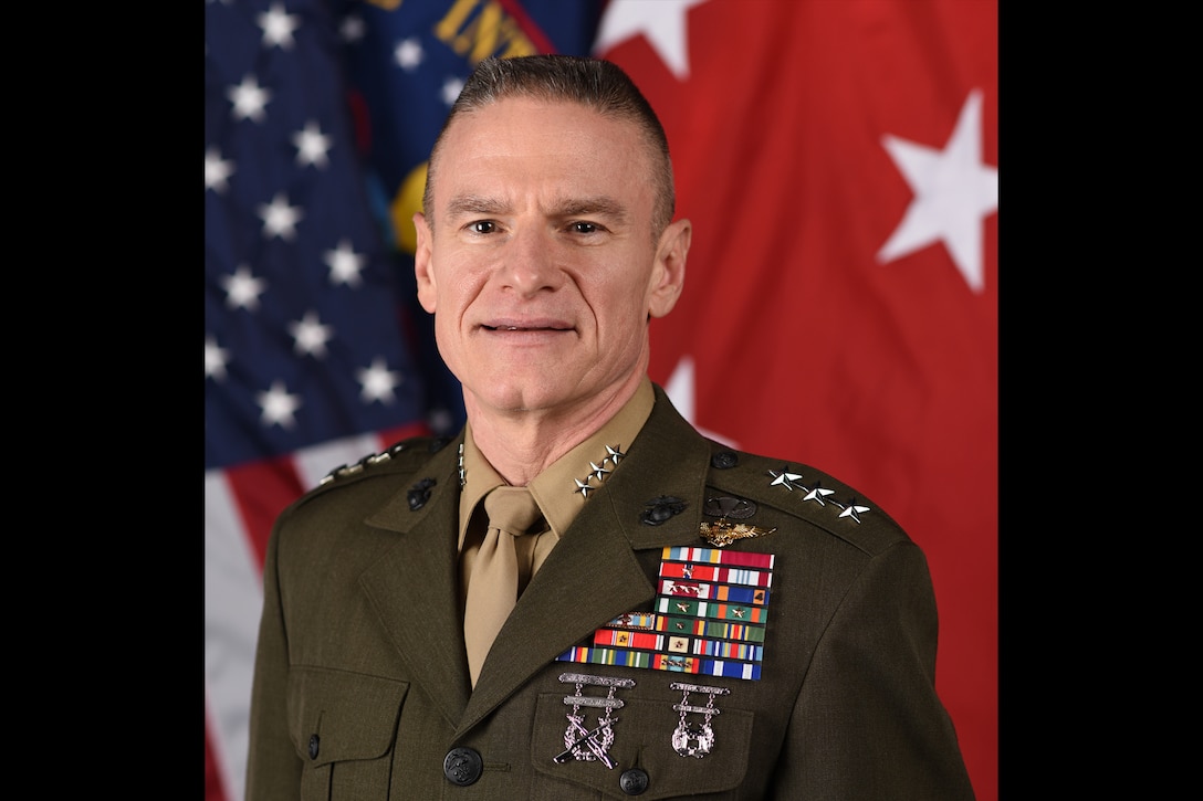 LtGen James H. Adams, USMC Official Photo