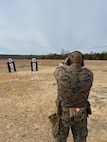 Marines with The Basic School (TBS) Shooting Team, Training Command, participate in a marksmanship training evolution at Marine Corps Base Quantico, Virginia, Jan 23, 2026. The TBS Shooting Team develops officers’ advanced rifle and pistol proficiency while reinforcing the fundamentals of combat marksmanship, weapons safety, and disciplined fire control. The program builds confidence in weapons handling and decision-making under pressure, preparing lieutenants to effectively train and lead Marines in small-arms employment across operational environments. The team mirrors the standards and competitive spirit of the Marine Corps Shooting Team by promoting excellence in shooting, coaching, and lethality at the unit level.