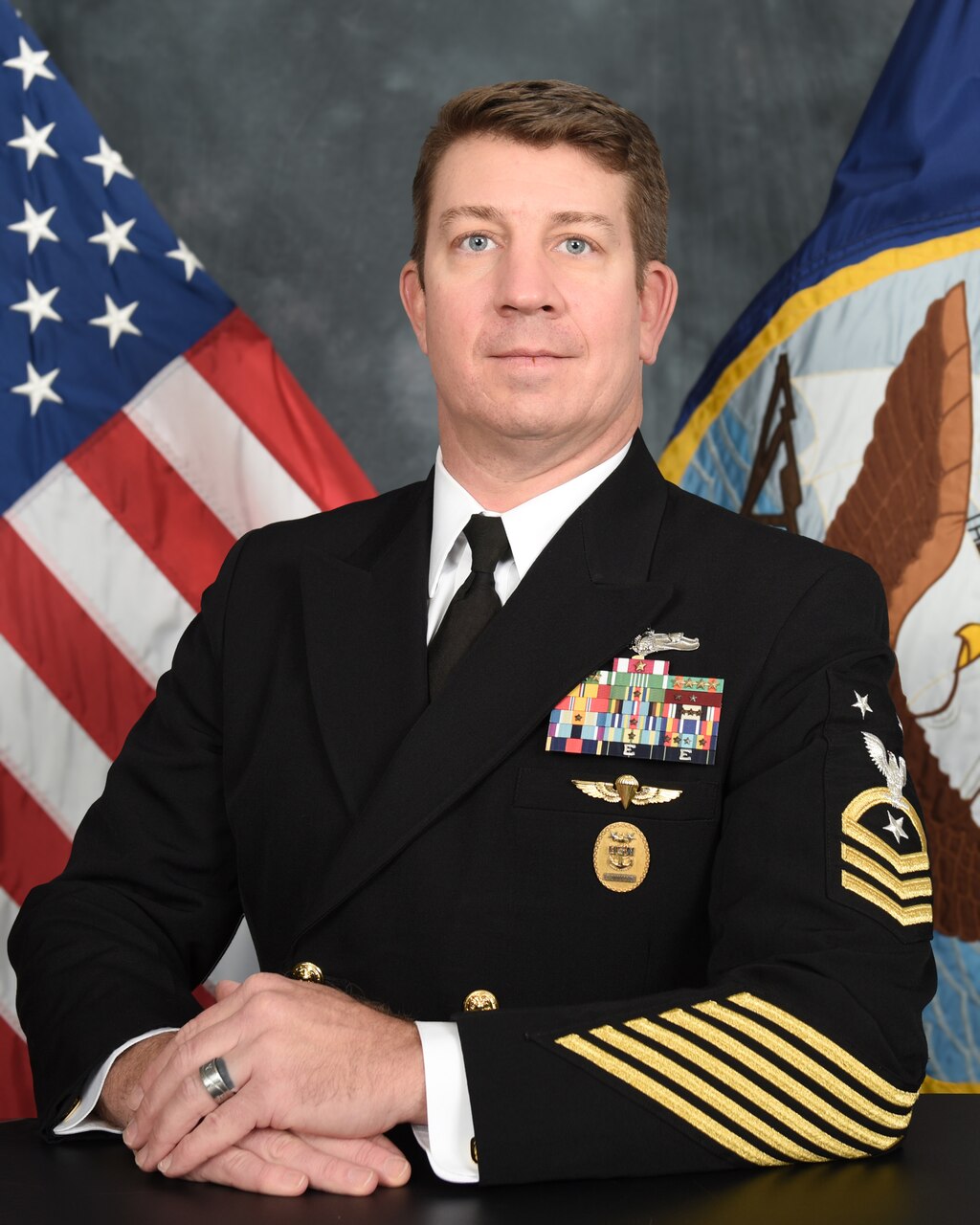 CMDCM (SWCC/IW/SW/EXW/PJ/DV) Steven M. Rinkavage, Command Master Chief, Naval Information Warfighting Development Center