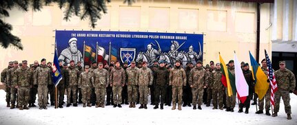 Allies and partners gather for a group photo after the Brave Band 2026 Exercise.