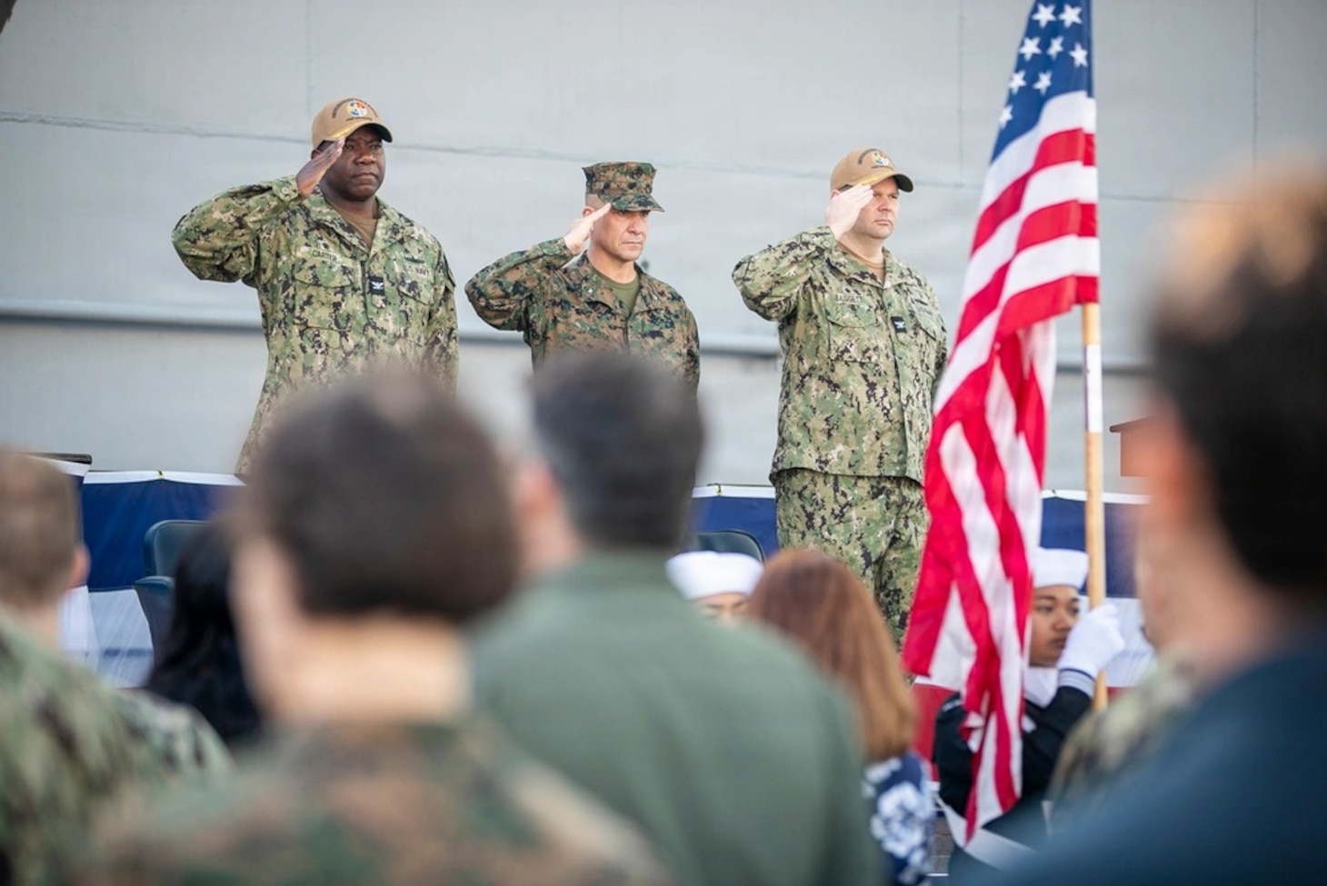 PHIBRON 11’s Change of Command Ceremony