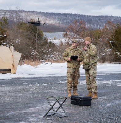 National Guardsmen Train in Pennsylvania to Use Small Drones