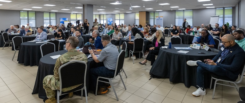More than 130 participants from federal agencies, territorial partners, academic institutions, and nonprofit organizations gather during the Caribbean Water Resources Summit to strengthen partnerships and share data supporting Puerto Rico’s water future.
